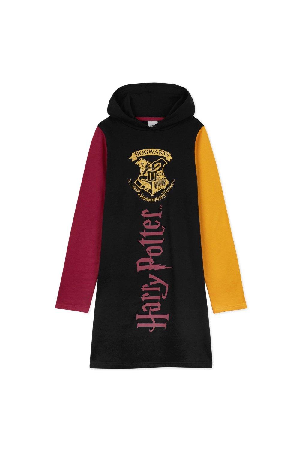 Платье-худи Harry Potter, черный наклейка патч для одежды гарри поттер 5