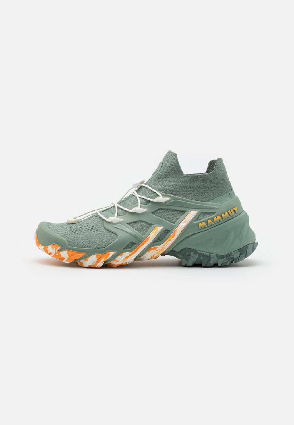 

Кроссовки для походов Mammut Aegility Pro Mid DT Women, светло-зеленый/белый