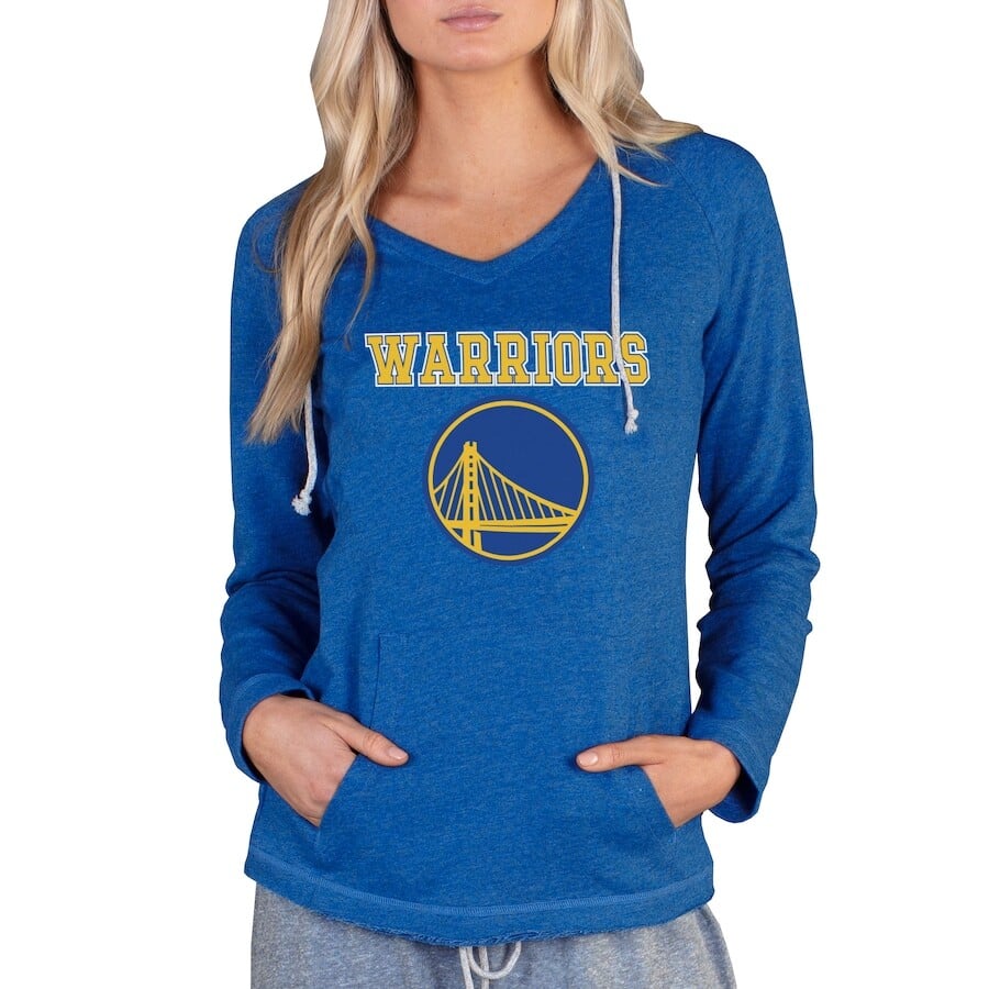 

Футболка с длинным рукавом Concepts Sport Golden State Warriors, роял