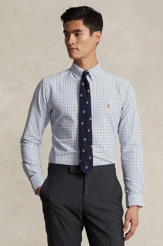 

Хлопковая рубашка Polo Ralph Lauren, мультиколор