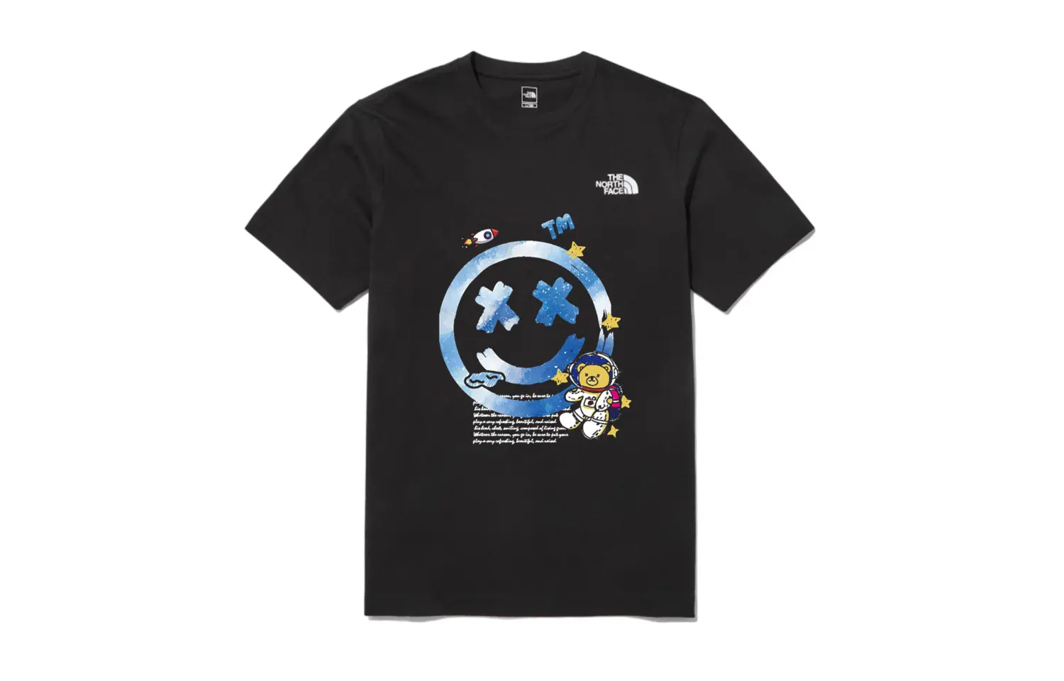 

Футболка мужская черная The North Face, черный