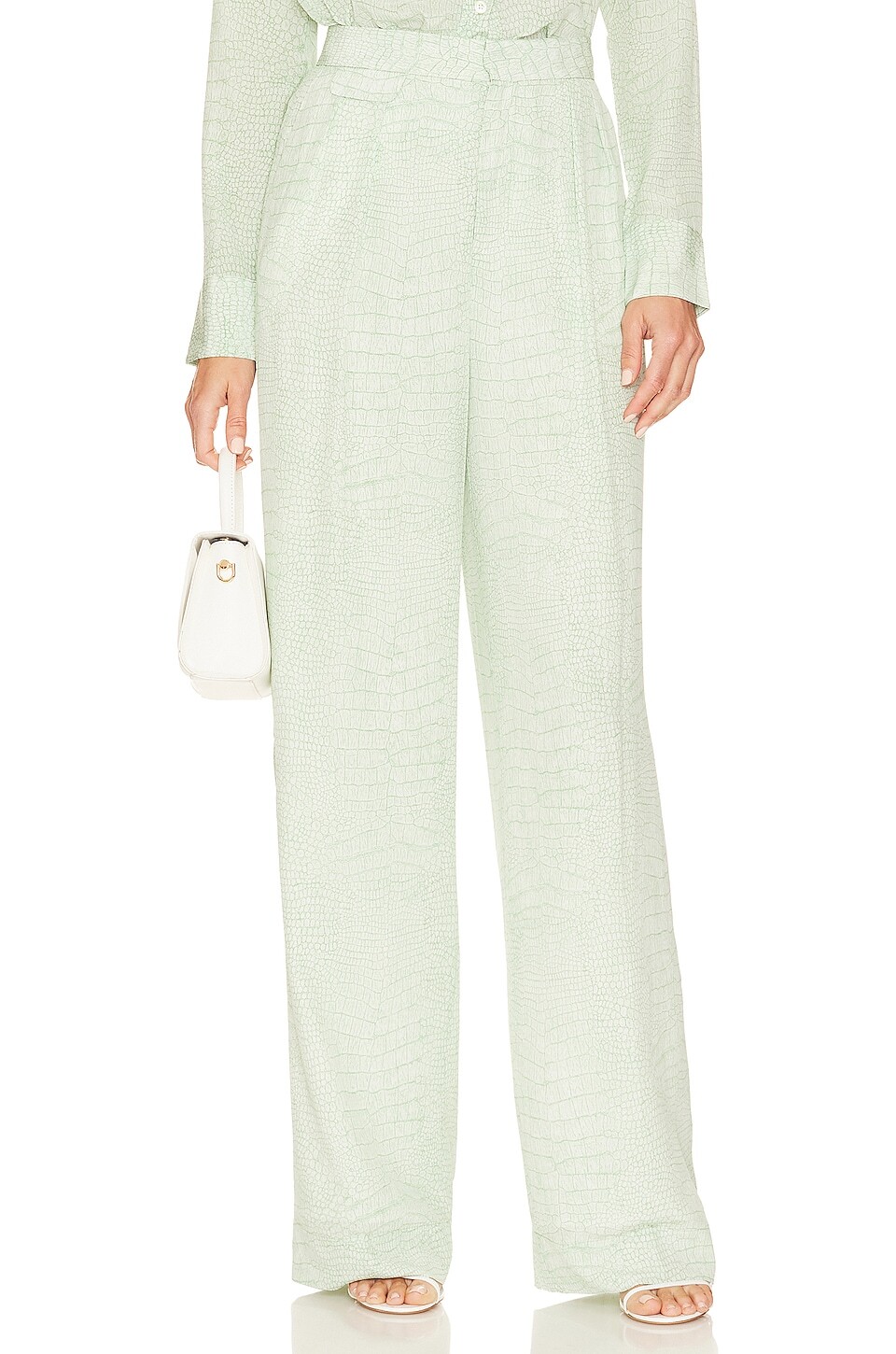 

Брюки Equipment Clement Trouser, цвет Nature White And Jadesheen