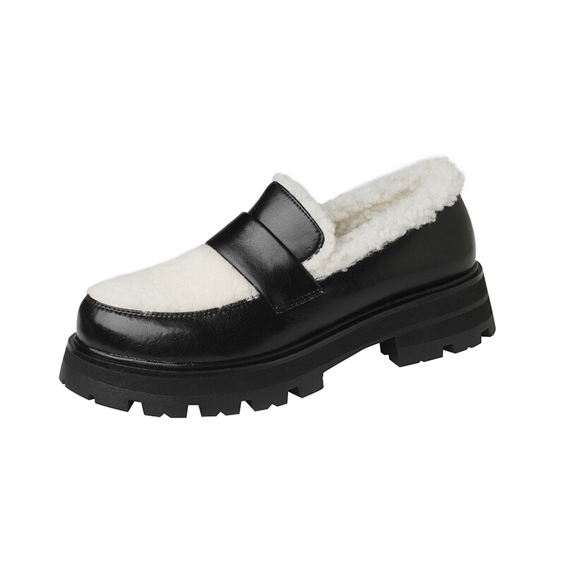 

Лоферы AIQINISHA Loafers Women's Low-Top, черный