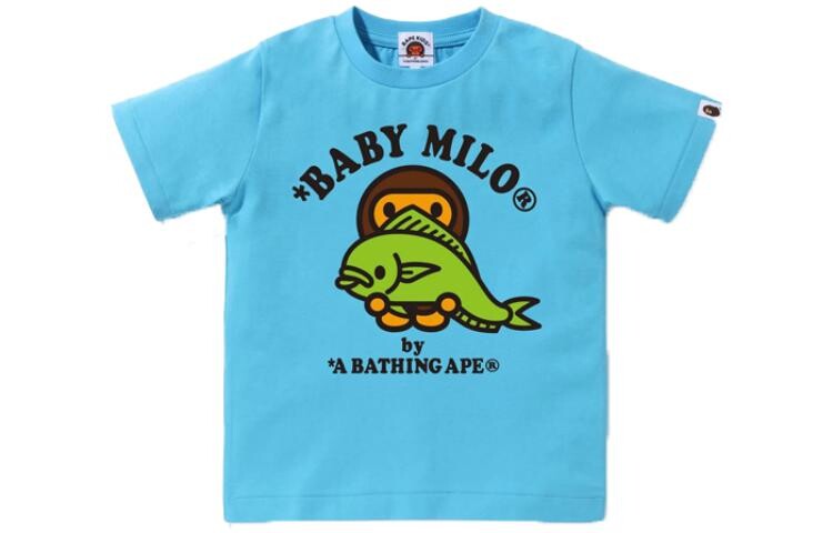

Детская футболка A Bathing Ape, фиолетовый