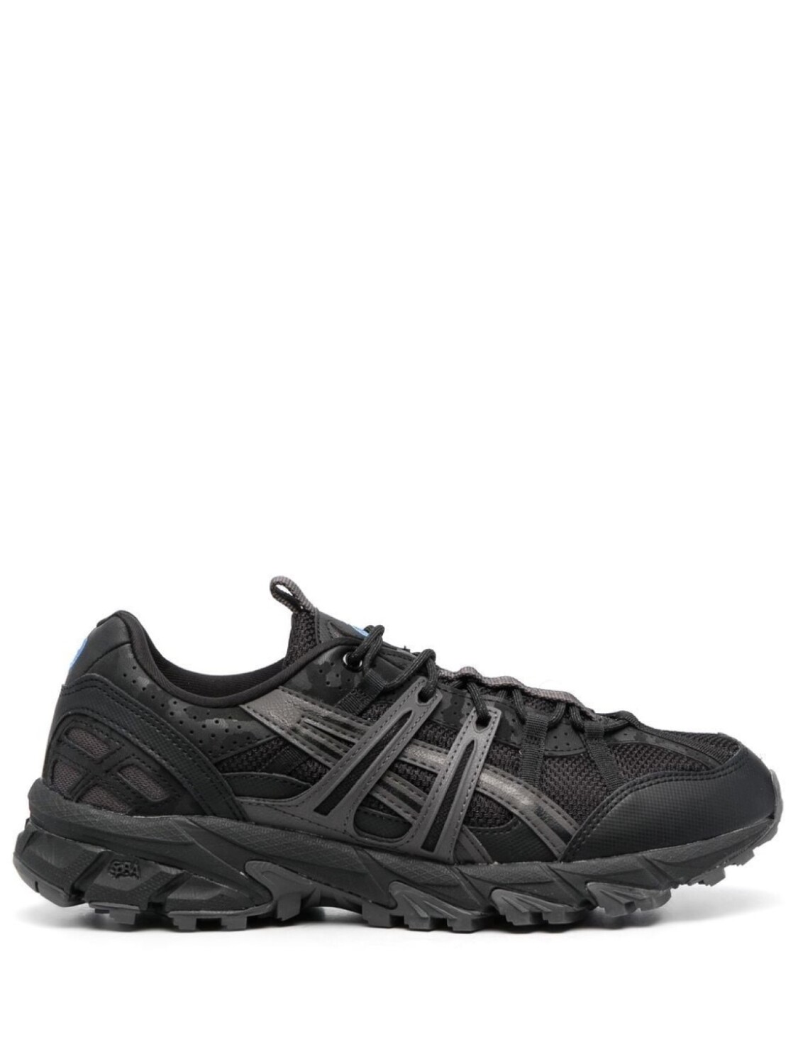 

ASICS кроссовки с нашивкой-логотипом, черный