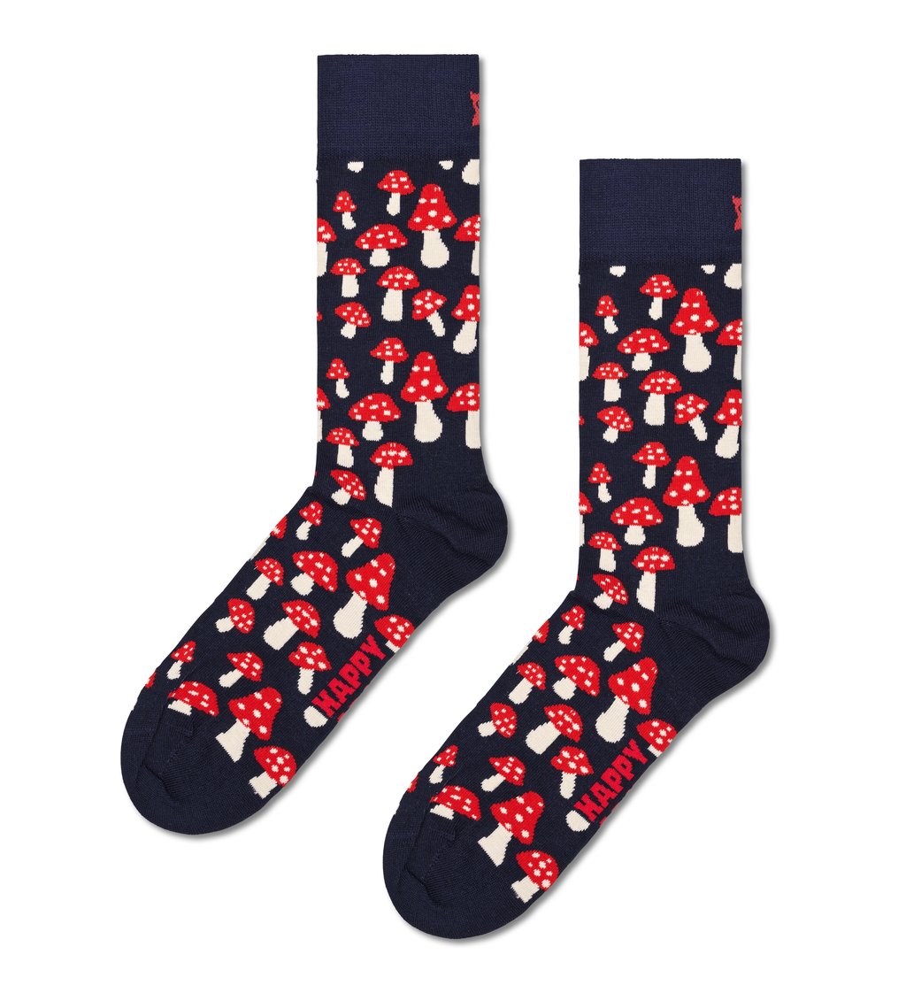 

Носки MUSHROOM SOCK Happy Socks, синий