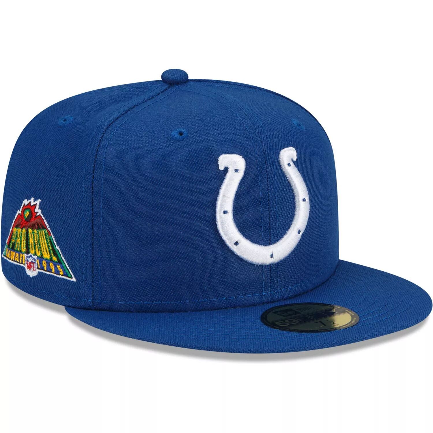 

Мужская облегающая шляпа New Era Royal Indianapolis Colts Patch Up 1995 Pro Bowl 59FIFTY