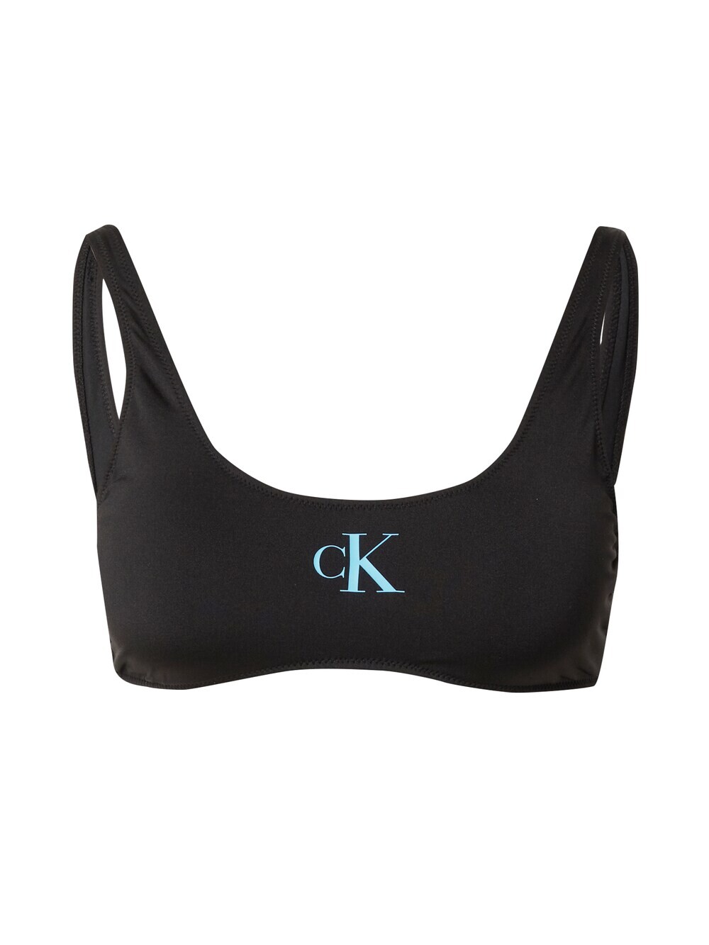 

Топ бикини без косточек Calvin Klein, черный