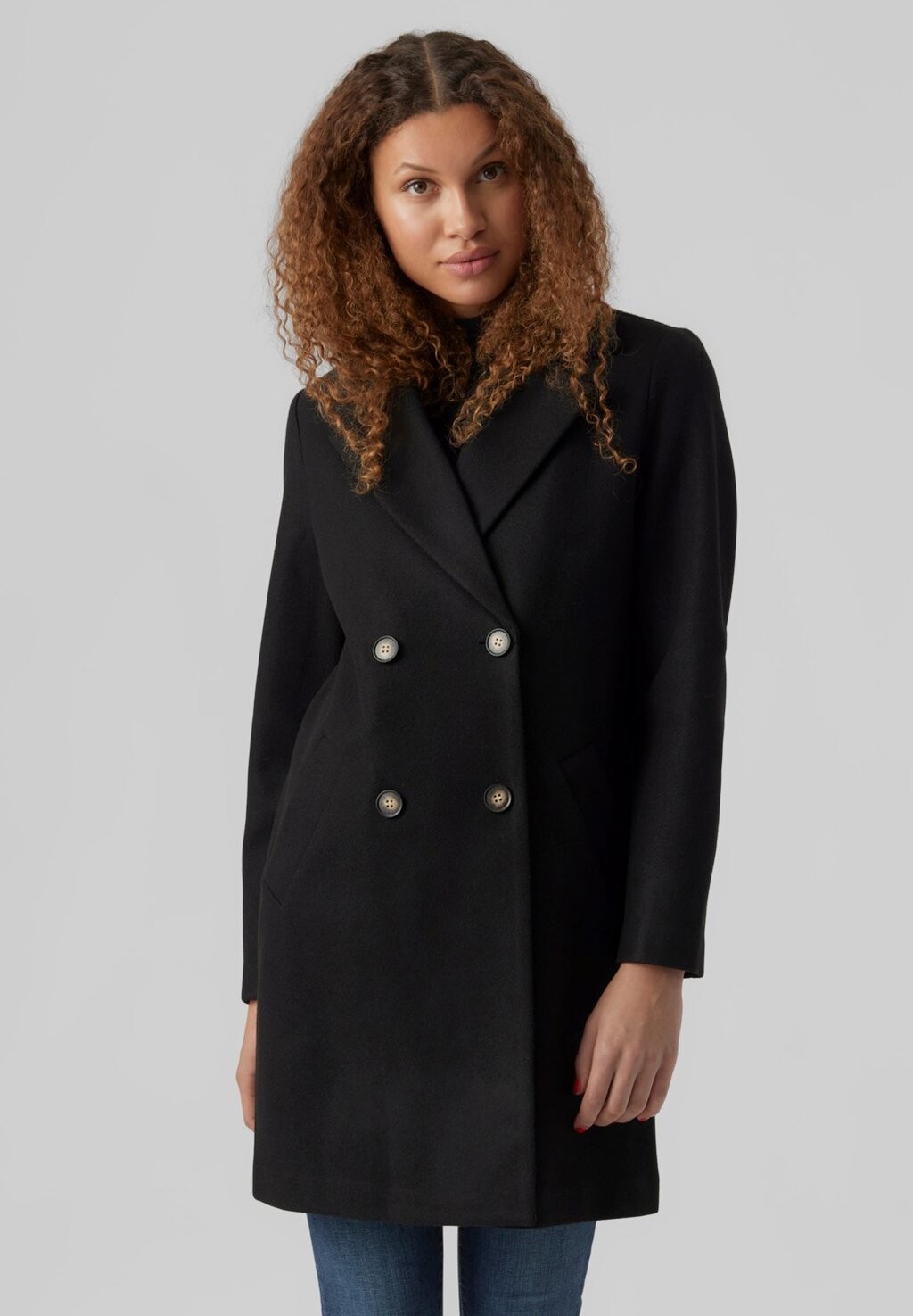 

Классическое пальто Vero Moda, черный