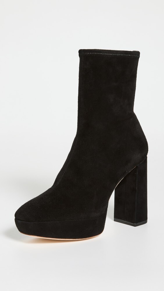 

Ботинки Loeffler Randall Camden Platform Stretch Ankle, черный