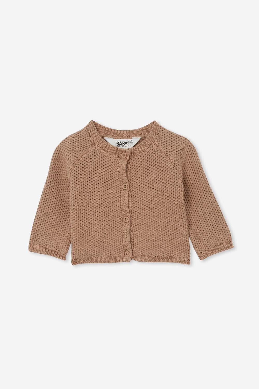 

Органический вязаный кардиган для новорожденных Cotton On