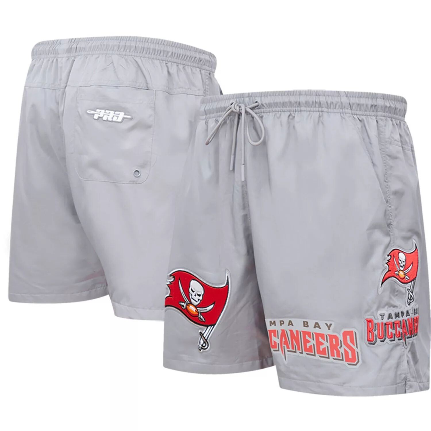 

Мужские тканые шорты Pro Standard Pewter Tampa Bay Buccaneers