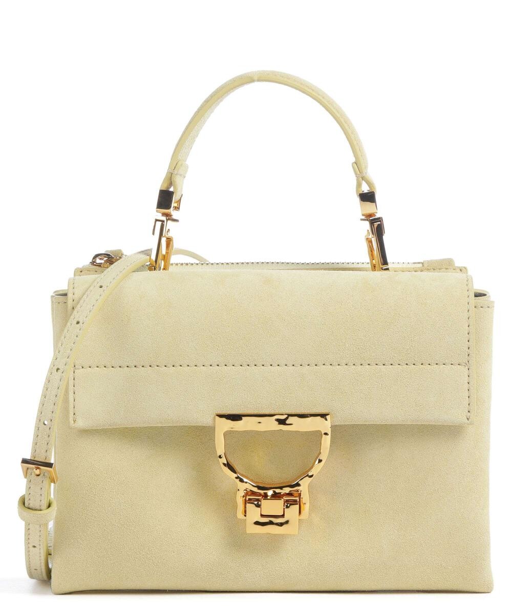 

Сумка через плечо Arlettis Suede из матовой яловой кожи. Coccinelle, желтый