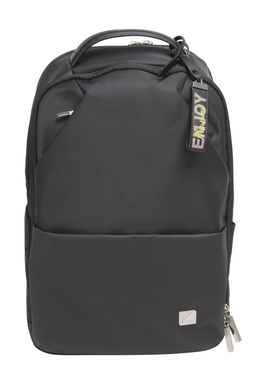 

Рюкзак Рабочий, эмблема, отделение для ноутбука, однотонный Samsonite, черный