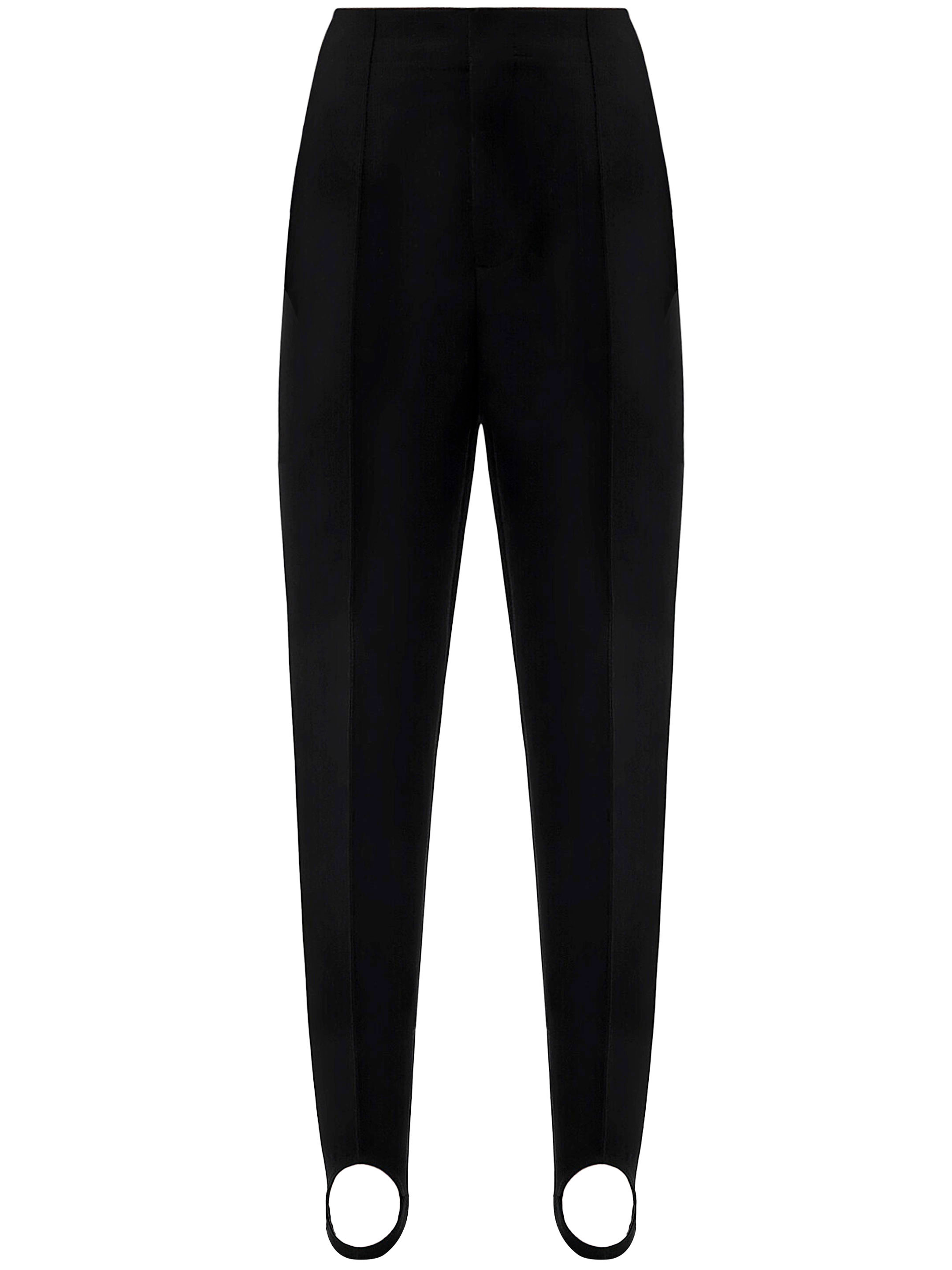 Брюки Bottega Veneta Stirrup, черный toptop чёрные брюки со штрипками toptop