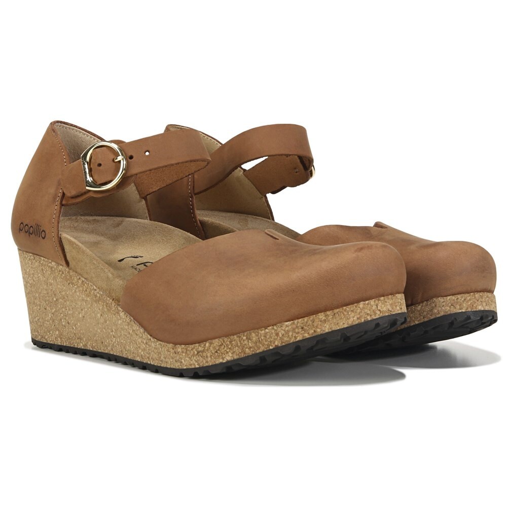

Женская танкетка Mary от Papillio Birkenstock, цвет cognac