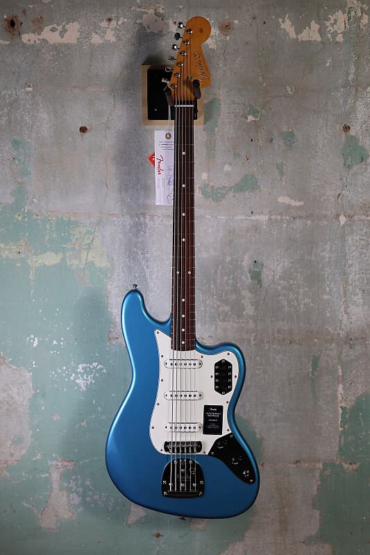 Басс гитара Fender Vintera II '60s Bass VI with Rosewood Fretboard - Lake Placid Blue басс гитара fender vintera ii 60s jazz bass rosewood lake placid blue