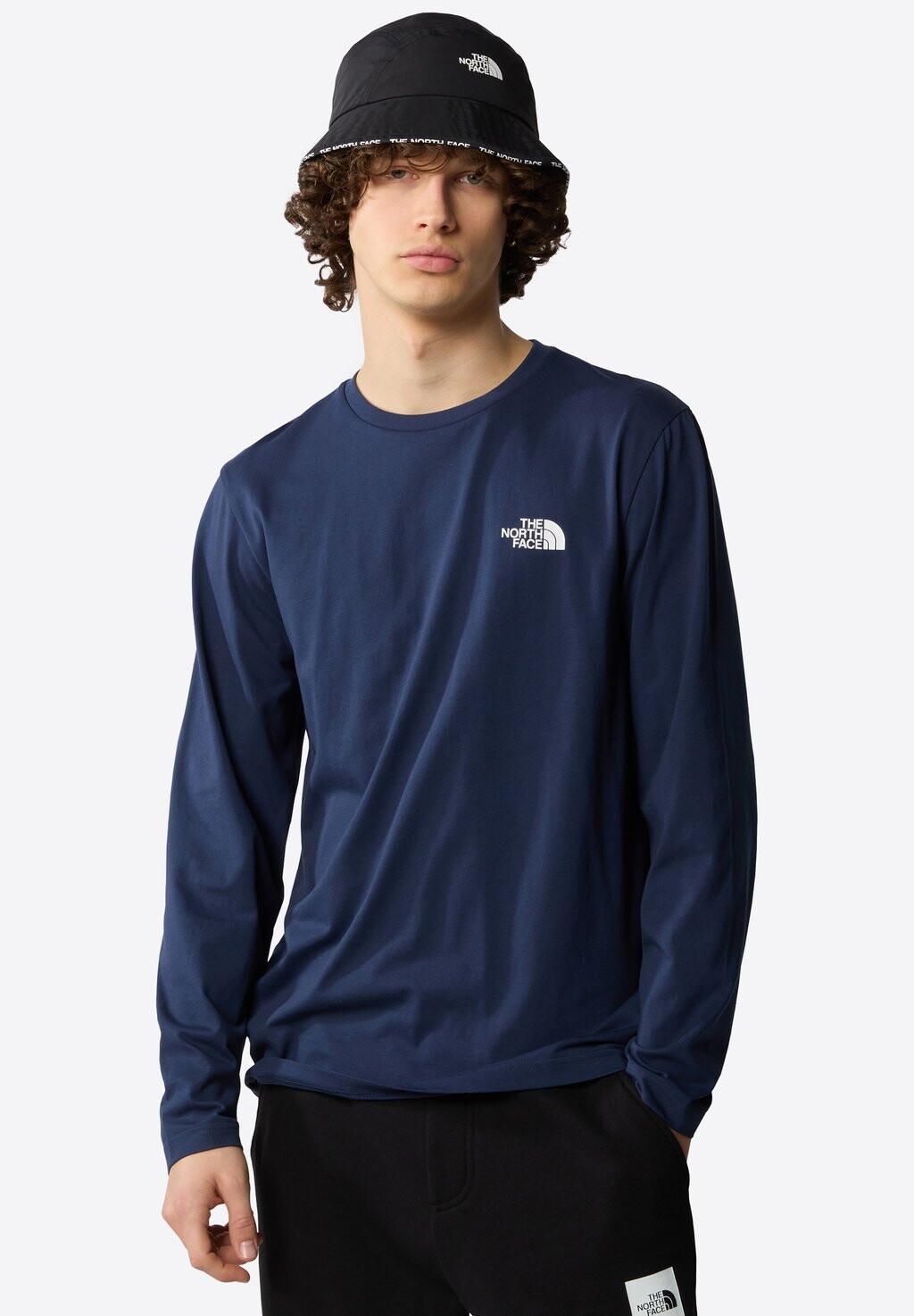 

Топ с длинными рукавами SIMPLE DOME The North Face, цвет summit navy