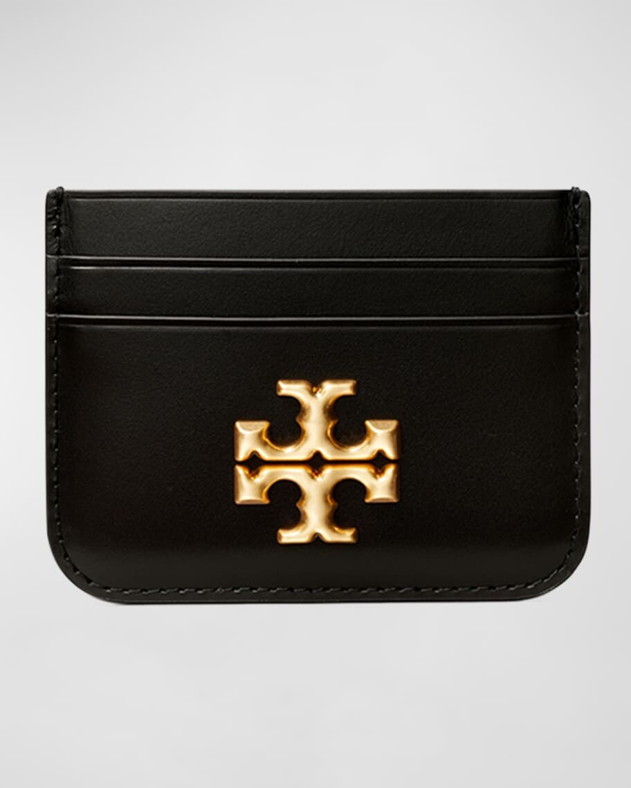 

Кожаный футляр для карт с логотипом Eleanor Tory Burch