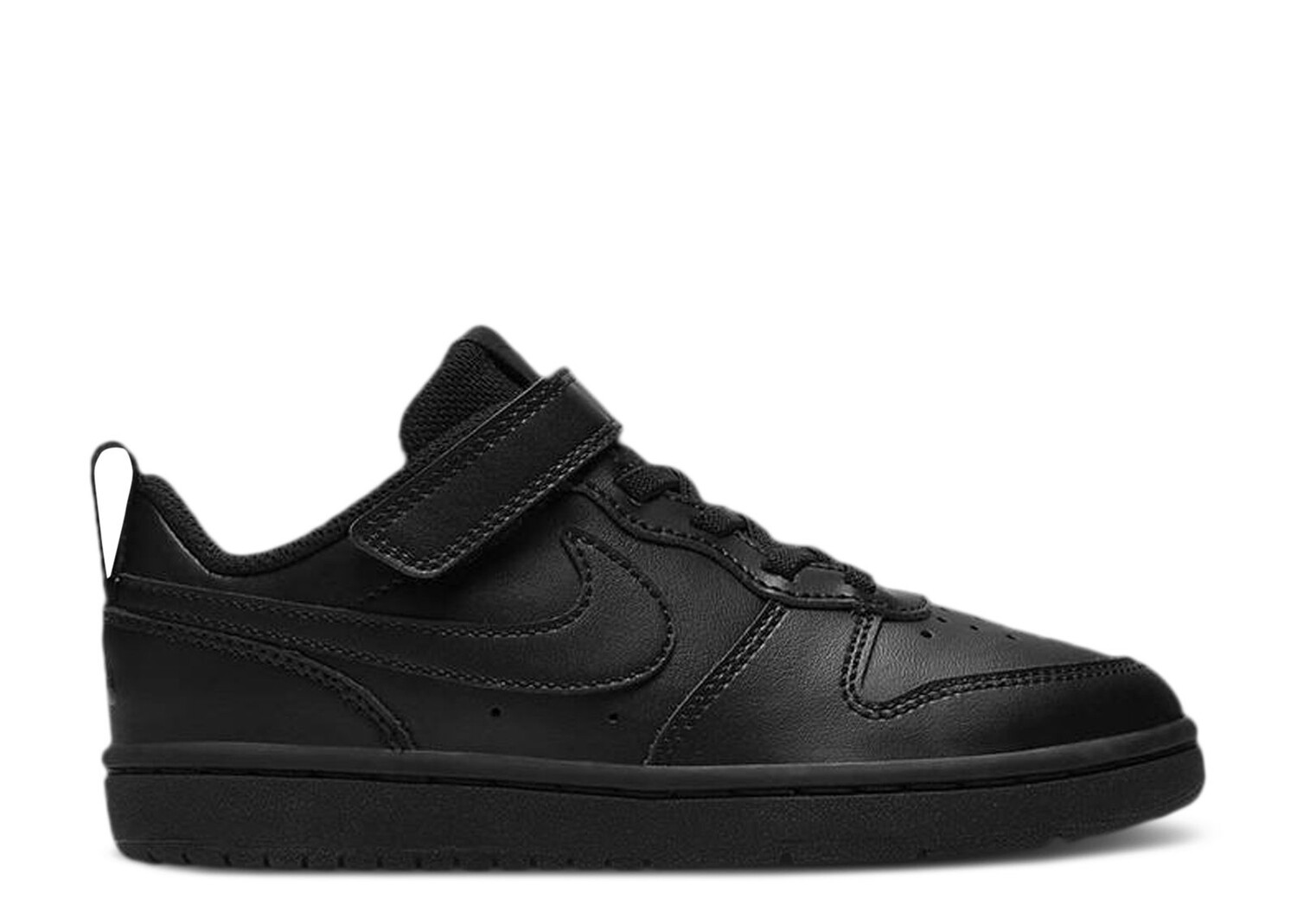 

Кроссовки Nike Court Borough Low 2 Ps 'Triple Black', черный