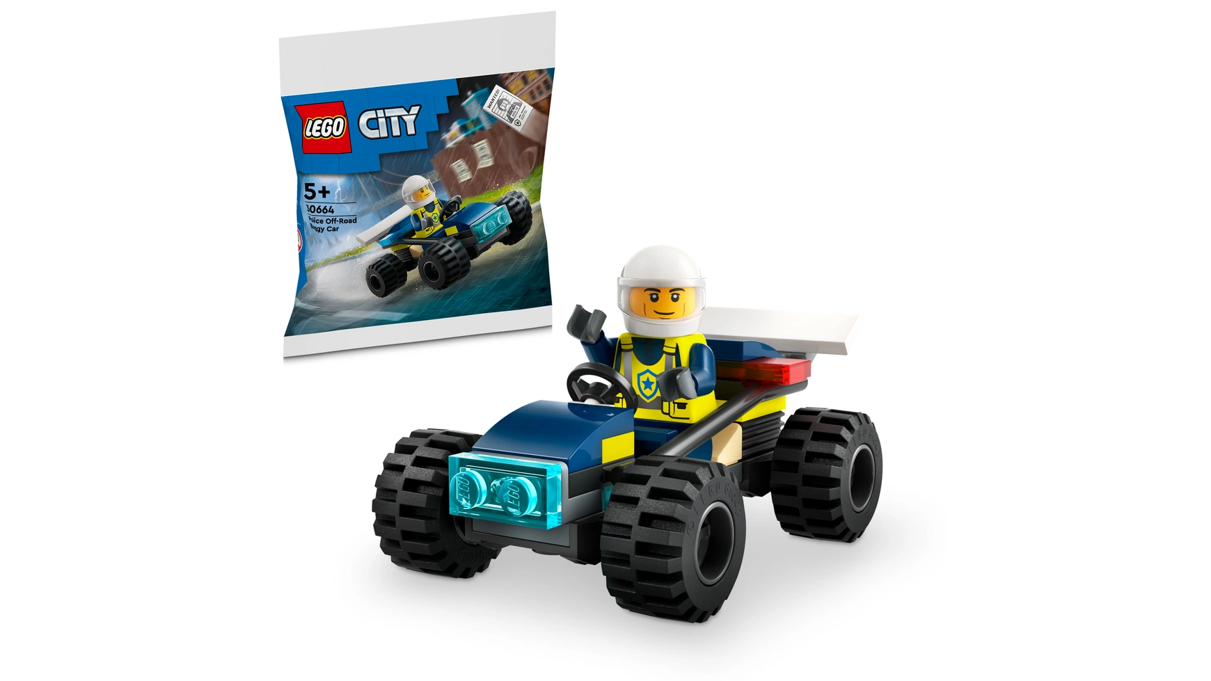 Lego City Полицейский внедорожный багги цена и фото