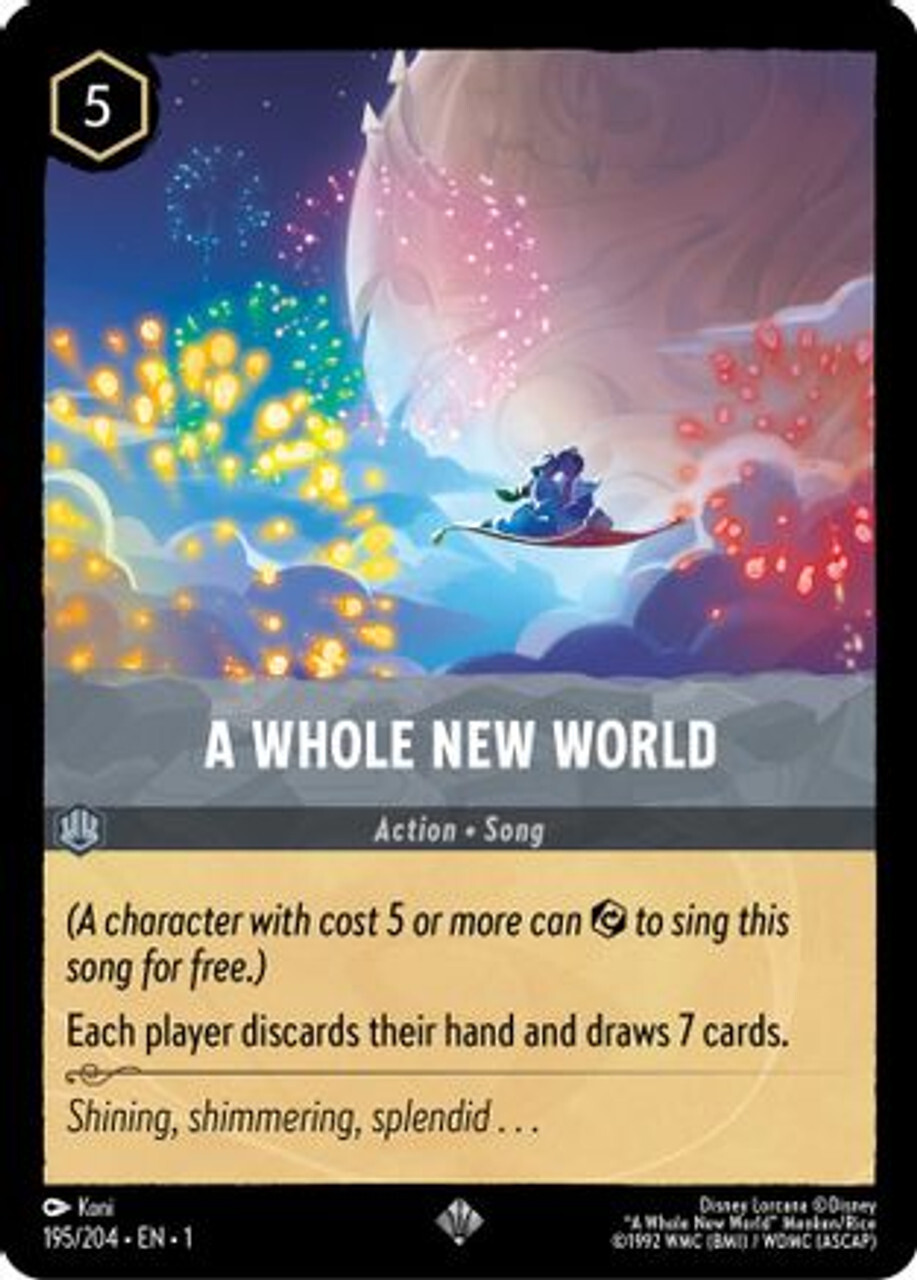 

Карточная игра A Whole New World (195/204) - The First Chapter