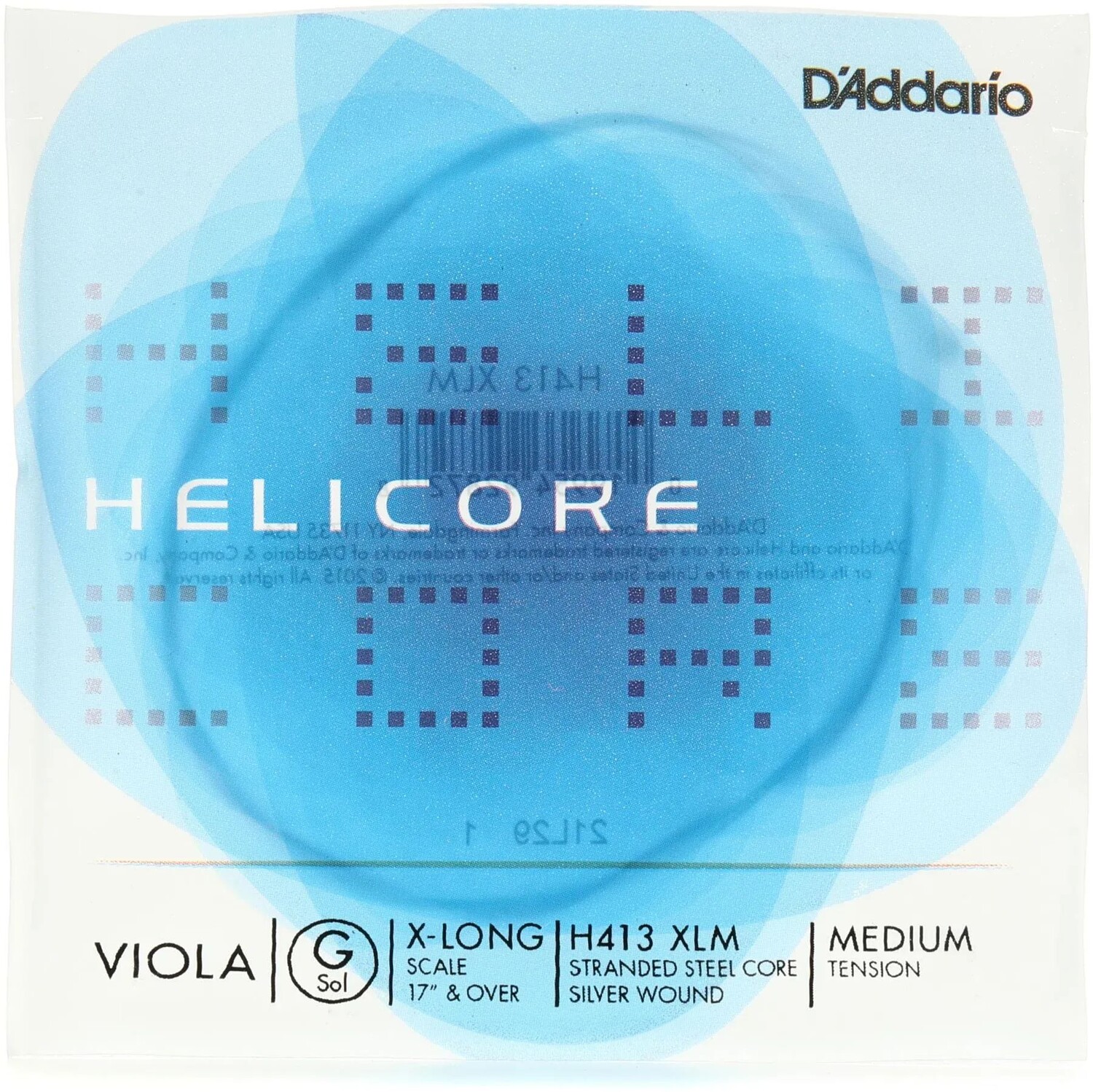

D'Addario H413 XLM Helicore Viola G Струна - сверхдлинная мензура