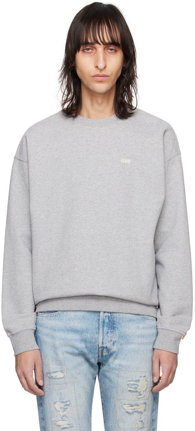

Серый свитшот с круглым вырезом Levi'S