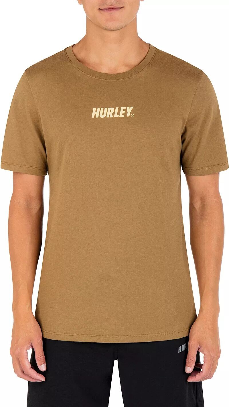 

Мужская футболка Hurley на каждый день Explore Fastlane, золотой