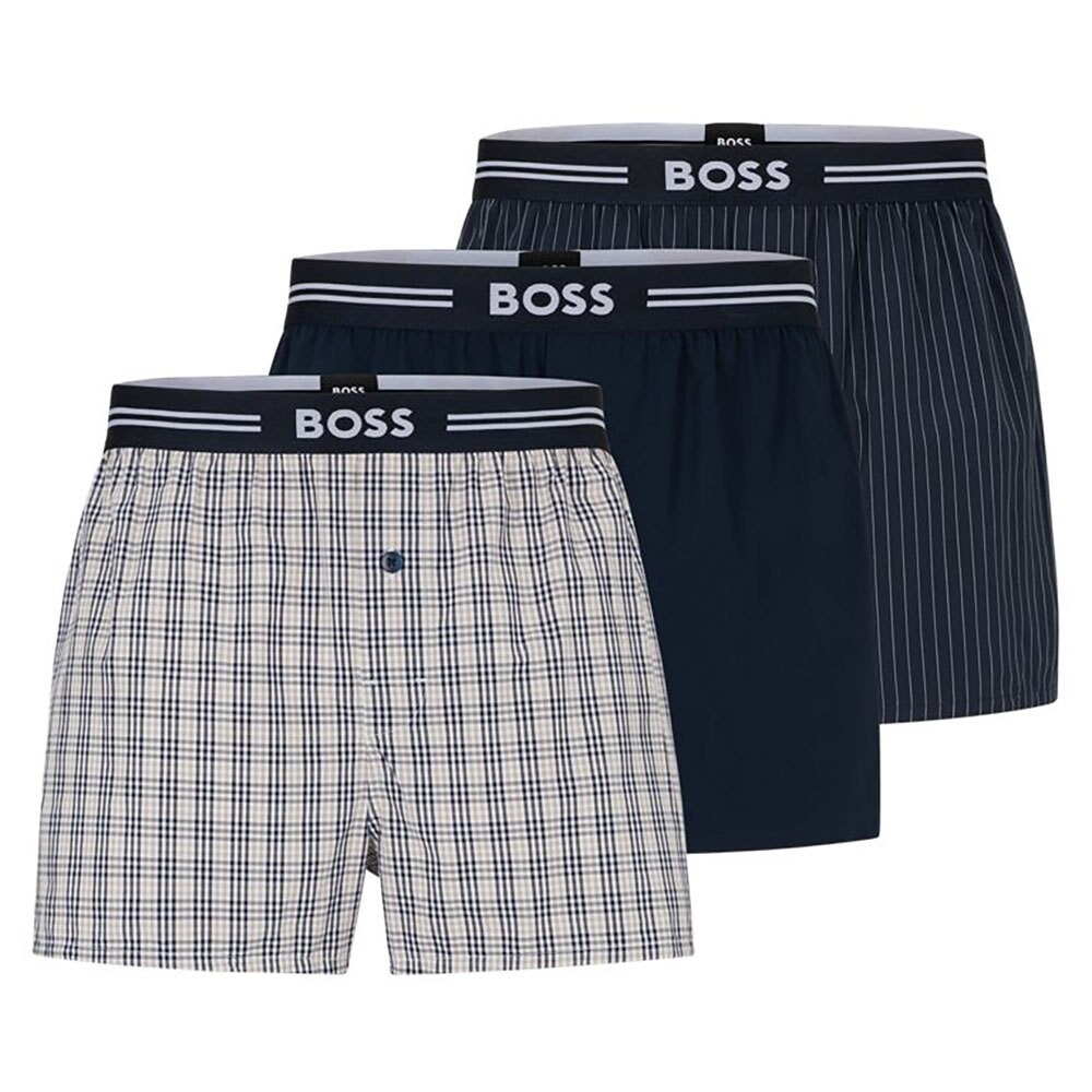 

Боксеры BOSS Woven 10245450 3 шт, разноцветный