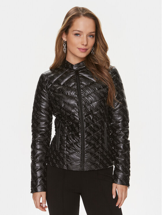 

Переходная куртка стандартного кроя Guess, черный