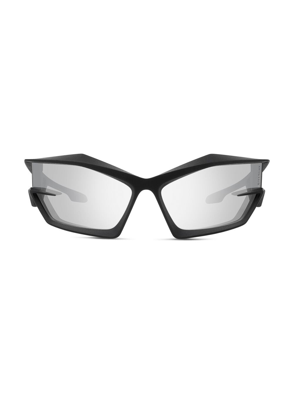

Зеркальные солнцезащитные очки 69MM с геометрическим рисунком Givenchy, черный