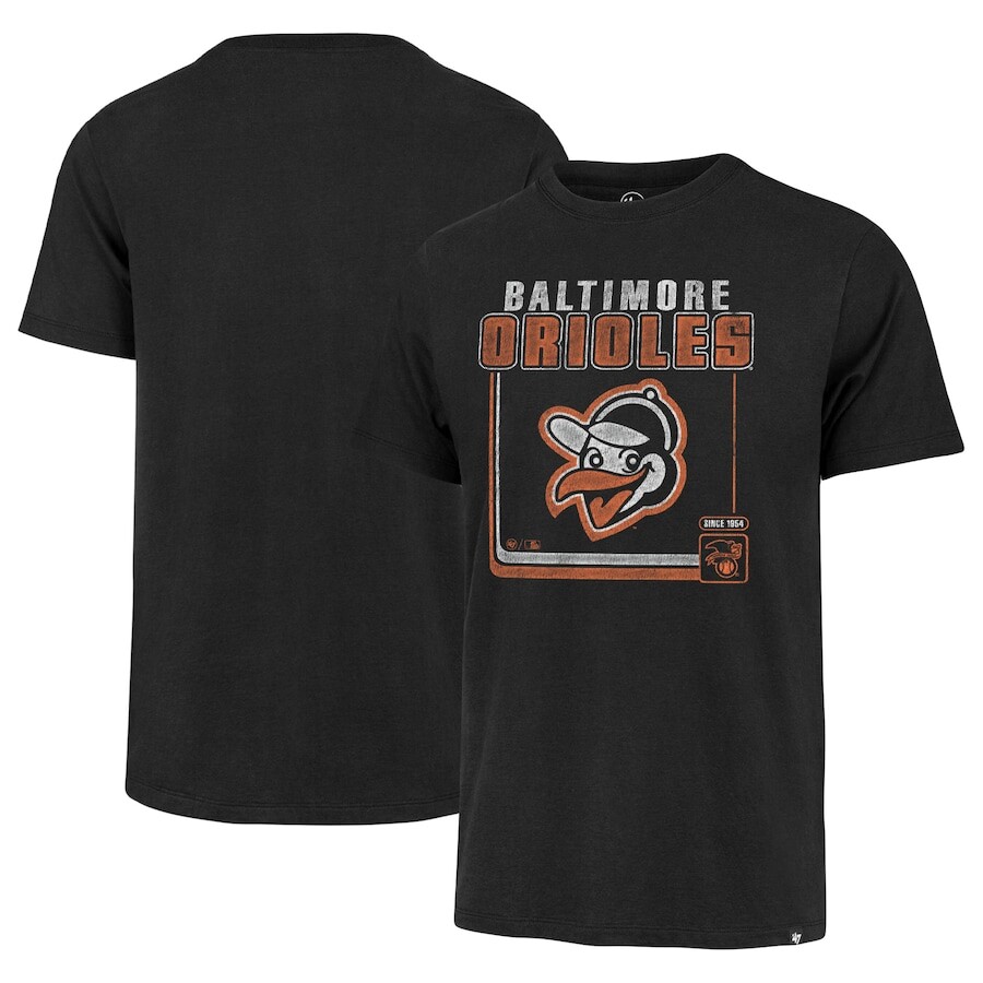 

Футболка с коротким рукавом 47 Baltimore Orioles, черный