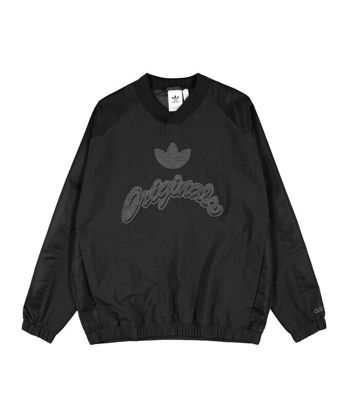 

Поповер толстовка Adidas Originals, черный