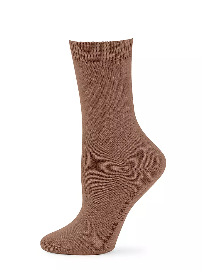 Уютные шерстяные носки Falke, цвет jasper brown уютные шерстяные носки falke цвет jasper brown