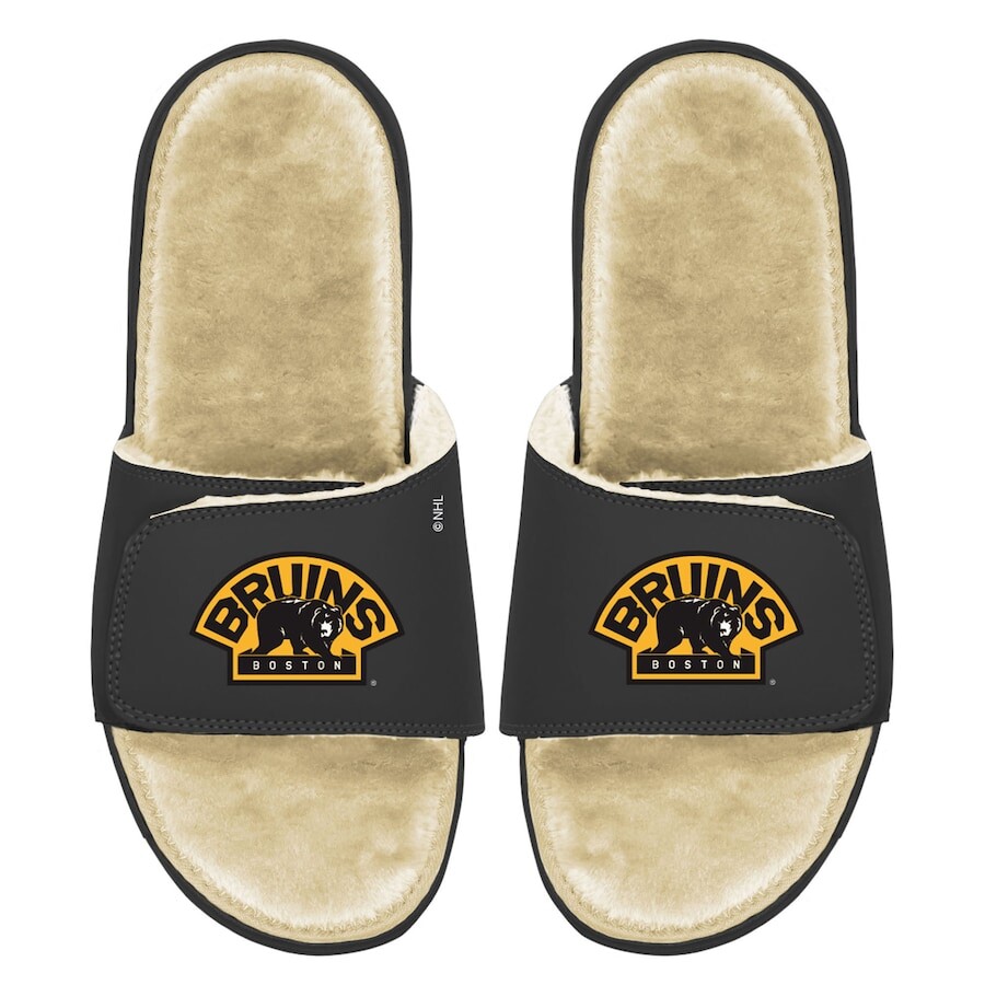 

Шлепанцы ISlide Boston Bruins, черный