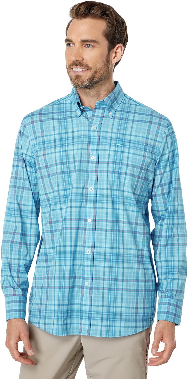 

Brrr° Tavernier Intercoastal Спортивная рубашка Southern Tide, цвет Rain Water