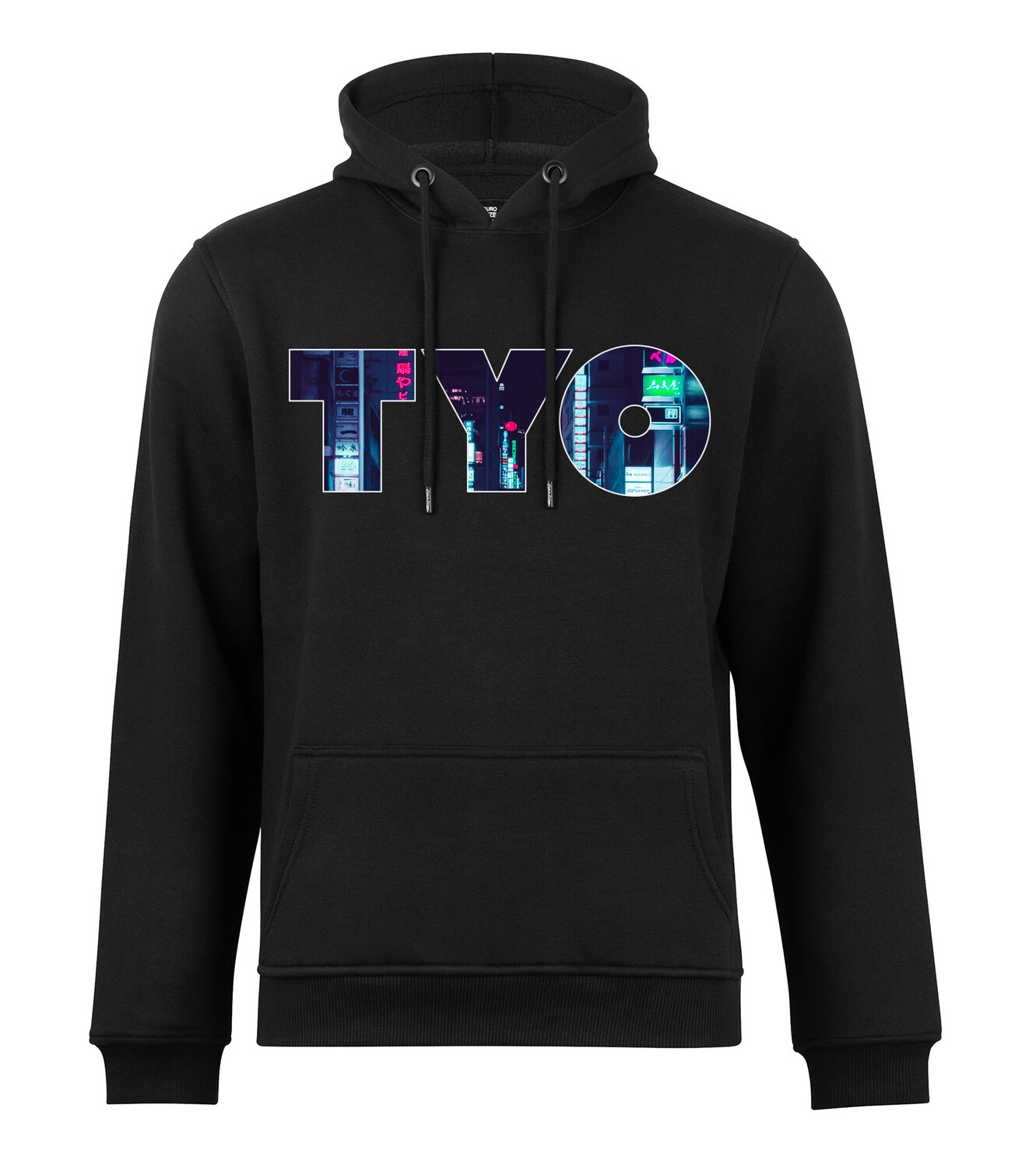 

Толстовка Cotton Prime Skyline Hoodie Tokio Weltenbummler Kollektion, черный