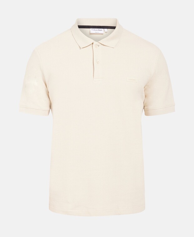

Рубашка поло Calvin Klein, цвет Wool White