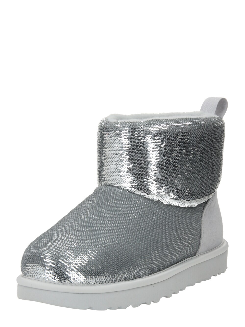 

Сапоги UGG Classic Mini Mirror Ball, серебро
