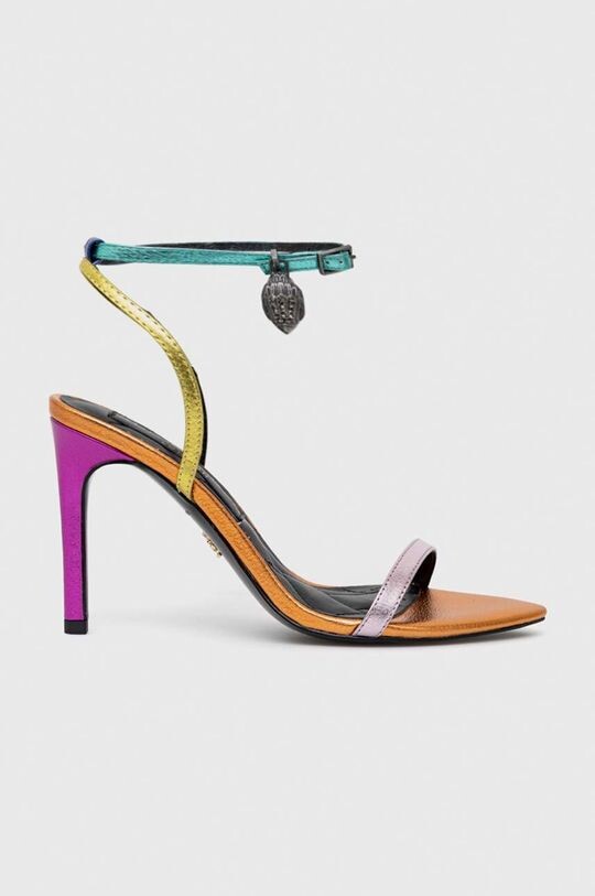 

Кожаные босоножки Shoreditch Kurt Geiger London, мультиколор