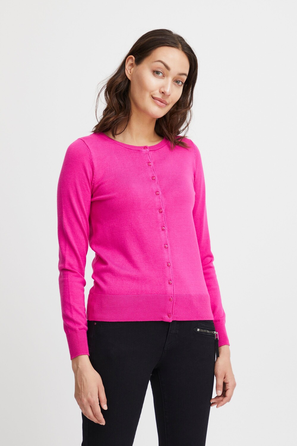 

Кардиган Fransa Strickjacke, розовый