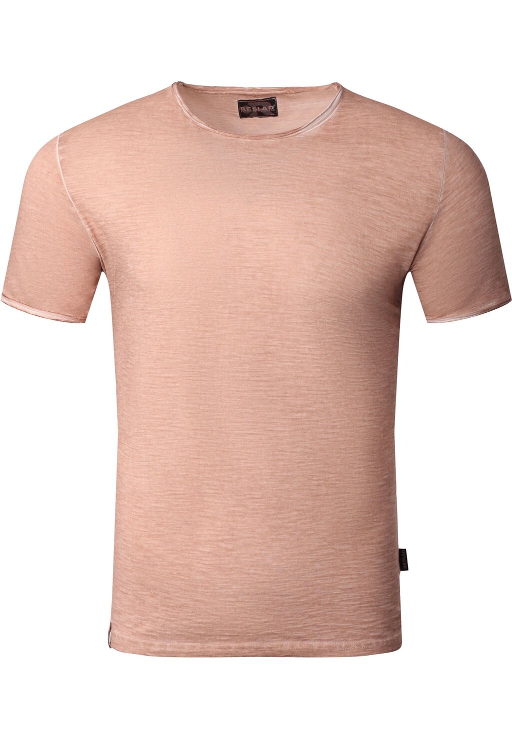 

Футболка базовая Reslad, цвет camel braun