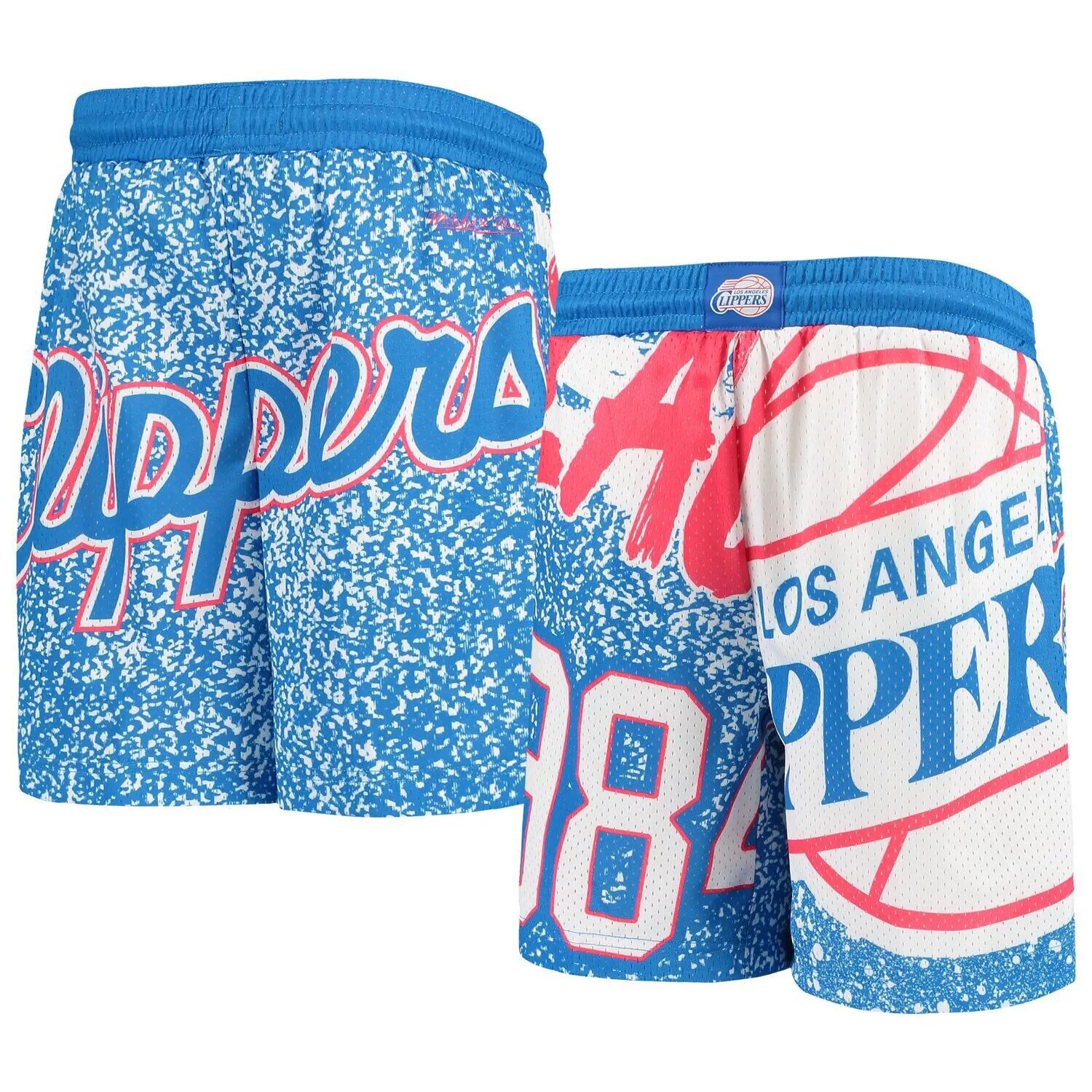 

Молодежные шорты Mitchell & Ness Royal LA Clippers Hardwood Classics Jumbotron Unbranded