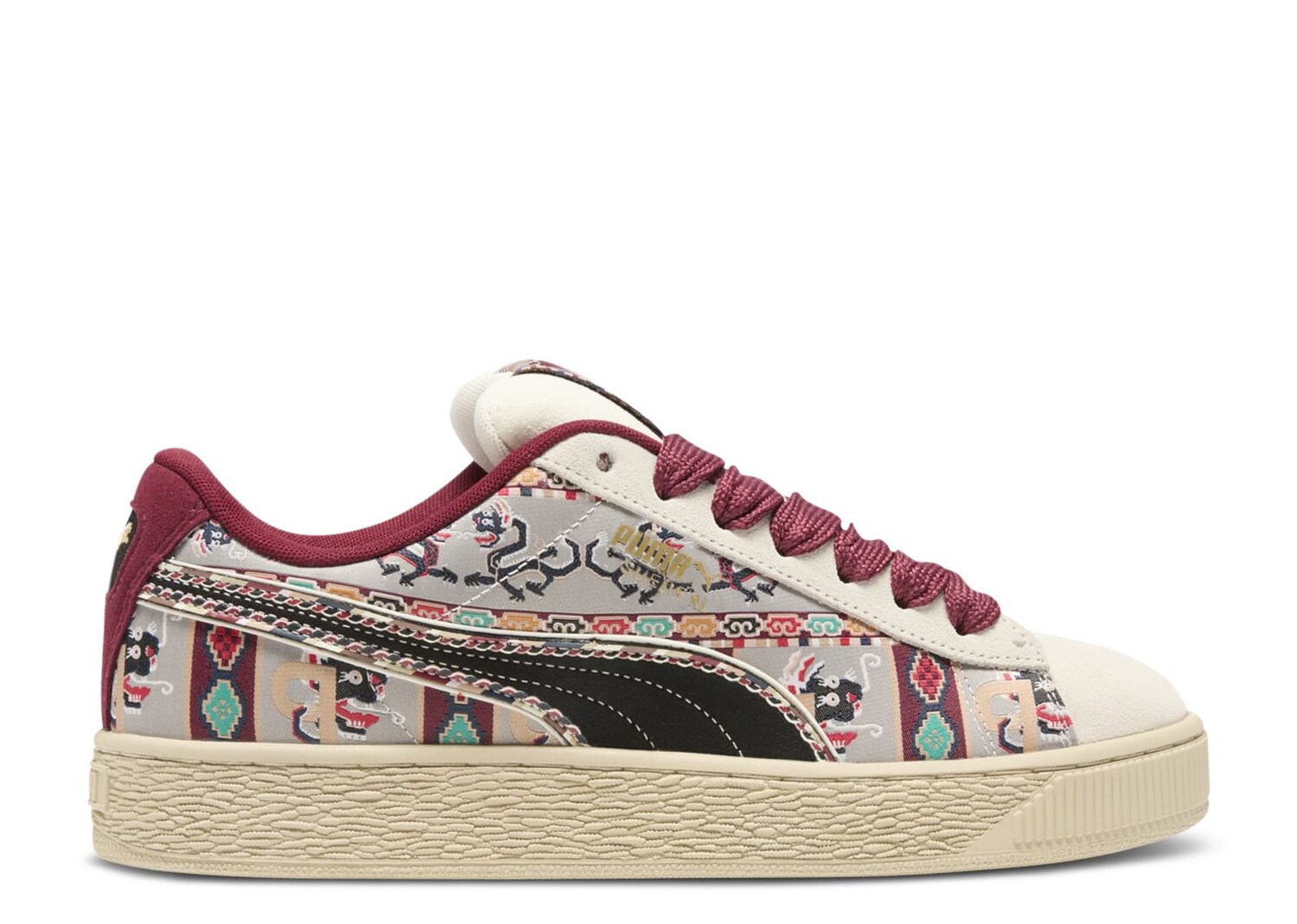 

Кроссовки Puma Suede Xl Bz 'Year Of The Dragon', серый