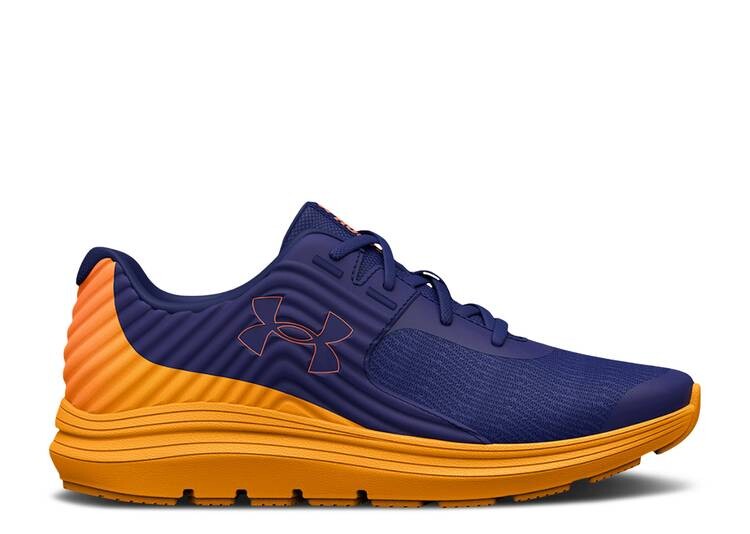 

Кроссовки Under Armour OUTHUSTLE PRINTED PS 'BAUHAUS BLUE ORANGE SHOCK', синий