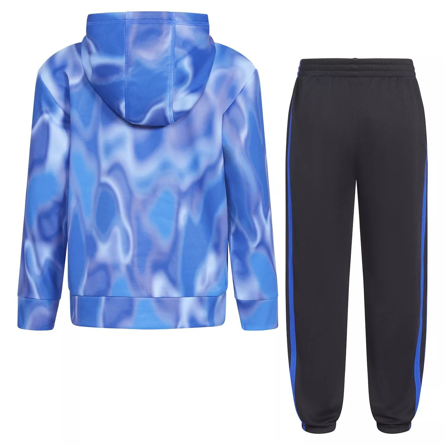 

Комплект из флисовой толстовки и брюк adidas AOP для мальчиков 4–7 лет adidas