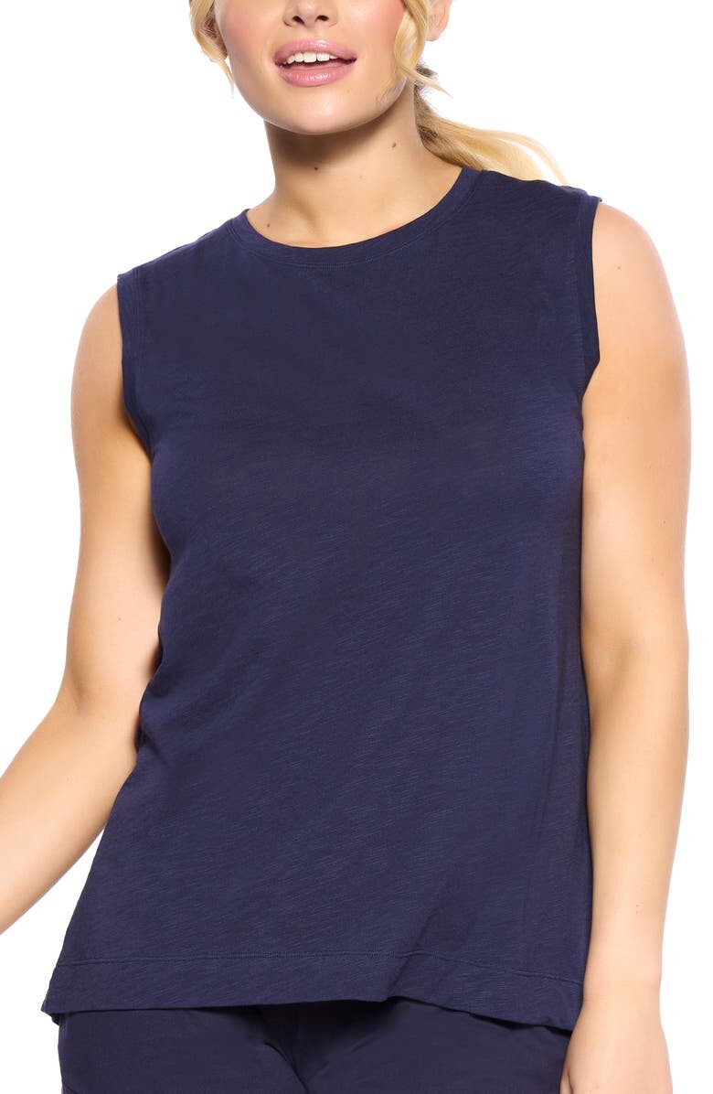 

Slub High-Low Tank FELINA