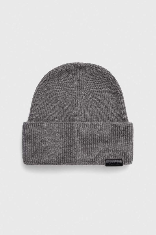 цена Шерстяная шапка Calvin Klein, серый
