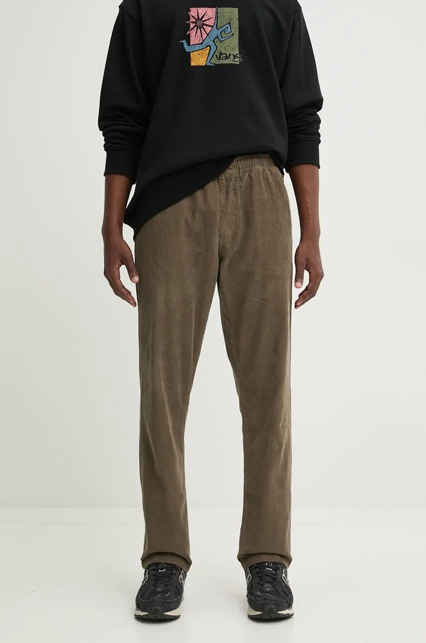 

Вельветовые брюки Quiksilver Dna Beach Pant Cord, зеленый